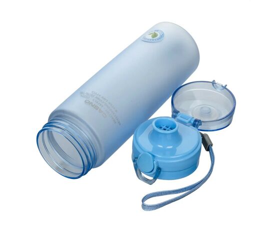 Бутылка для воды Casno 650 мл KXN-1157 Синя (KXN-1157_Blue), изображение 2 Бутылка для воды Casno 650 мл KXN-1157 Синя (KXN-1157_Blue), изображение 2