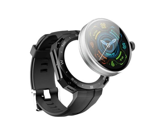 Смарт-часы BOROFONE BD4 Smart sports watch(call version) Black (BD4BB), изображение 3 Смарт-часы BOROFONE BD4 Smart sports watch(call version) Black (BD4BB), изображение 3
