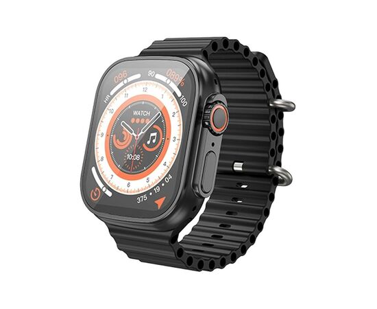 Смарт-часы HOCO Y12 Ultra smart sports watch(call version) Black (6931474791986)