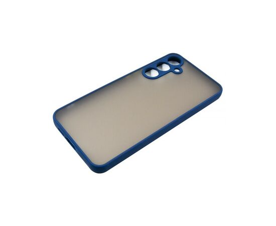 Чехол для мобильного телефона Dengos Matte Samsung Galaxy A55 5G (Blue) (DG-TPU-MATT-143), изображение 4 Чехол для мобильного телефона Dengos Matte Samsung Galaxy A55 5G (Blue) (DG-TPU-MATT-143), изображение 4