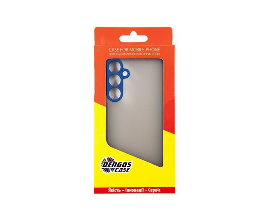 Чехол для мобильного телефона Dengos Matte Samsung Galaxy A55 5G (Blue) (DG-TPU-MATT-143), изображение 5 Чехол для мобильного телефона Dengos Matte Samsung Galaxy A55 5G (Blue) (DG-TPU-MATT-143), изображение 5