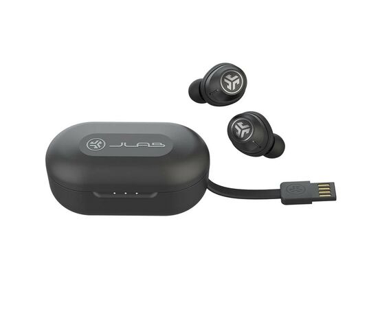 Наушники Jlab JBuds Air ANC Black (IEUEBJBANCRBLK82), изображение 3 Наушники Jlab JBuds Air ANC Black (IEUEBJBANCRBLK82), изображение 3