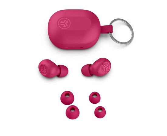 Наушники Jlab JBuds Mini Pink (IEUEBJBMINIRPNK124), изображение 4 Наушники Jlab JBuds Mini Pink (IEUEBJBMINIRPNK124), изображение 4