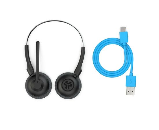 Наушники Jlab GO Work Pop Black (IEUHBGWRKPOPRBLK4), изображение 5 Наушники Jlab GO Work Pop Black (IEUHBGWRKPOPRBLK4), изображение 5