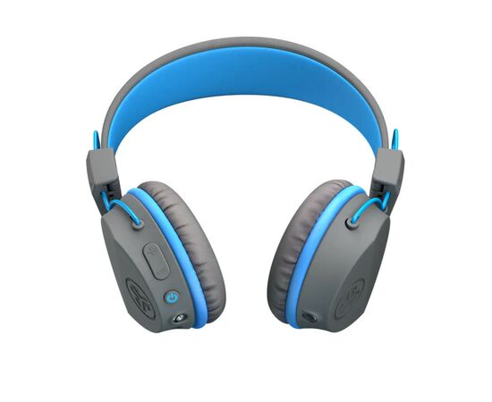 Навушники Jlab JBuddies Studio Wireless Graphite/Blue (IEUHBSTUDIORGRYBLU4), зображення 2 Навушники Jlab JBuddies Studio Wireless Graphite/Blue (IEUHBSTUDIORGRYBLU4), зображення 2