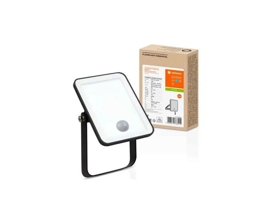 Прожектор LEDVANCE Flood ESSENTIAL SENSOR 10W 840 BK IP65 (4058075768215), изображение 6 Прожектор LEDVANCE Flood ESSENTIAL SENSOR 10W 840 BK IP65 (4058075768215), изображение 6