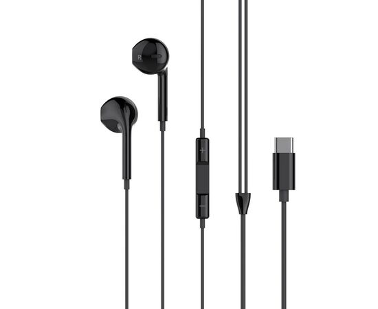 Навушники XO EP72 Type-C Black (XO-EP72BK)
