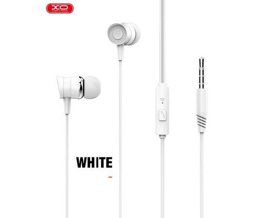 Наушники XO EP20 White (EP20-WH), изображение 4 Наушники XO EP20 White (EP20-WH), изображение 4