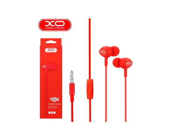 Наушники XO S6 Encok Red (S6-RD), изображение 2 Наушники XO S6 Encok Red (S6-RD), изображение 2