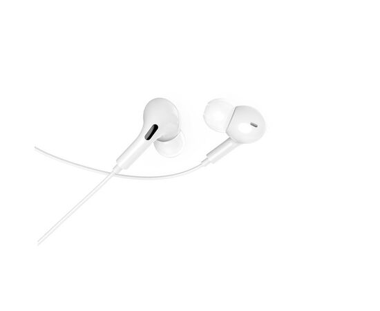 Наушники Denmen HF DR06 3.5mm 1.2 м White (DE-DR06-WH), изображение 4 Наушники Denmen HF DR06 3.5mm 1.2 м White (DE-DR06-WH), изображение 4