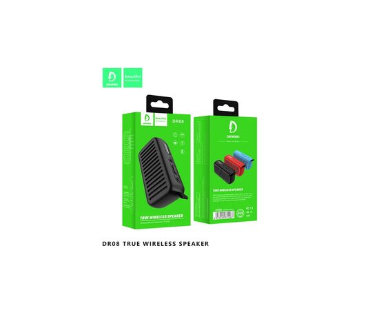 Акустическая система Denmen DR08 Red (DR08-RD), изображение 4 Акустическая система Denmen DR08 Red (DR08-RD), изображение 4