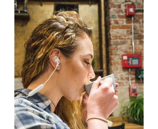 Навушники Jlab JBuds Pro Wireless White/Grey (IEUEBPRORWHTGRY123), зображення 5 Навушники Jlab JBuds Pro Wireless White/Grey (IEUEBPRORWHTGRY123), зображення 5