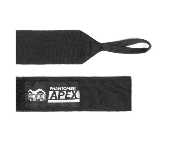 Бинт для спорту Phantom для боксу Apex Black 250 cm 2.5 м (PHWR2553), зображення 2 Бинт для спорту Phantom для боксу Apex Black 250 cm 2.5 м (PHWR2553), зображення 2