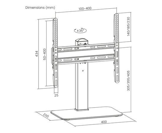 Кронштейн ITech KFS-1, изображение 6 Кронштейн ITech KFS-1, изображение 6