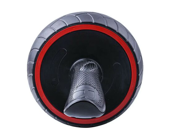 Ролик для пресса PowerPlay зі зворотним механізмом AB Wheel Pro Чорно-червоний (PP_4326_Black/Red), изображение 5 Ролик для пресса PowerPlay зі зворотним механізмом AB Wheel Pro Чорно-червоний (PP_4326_Black/Red), изображение 5