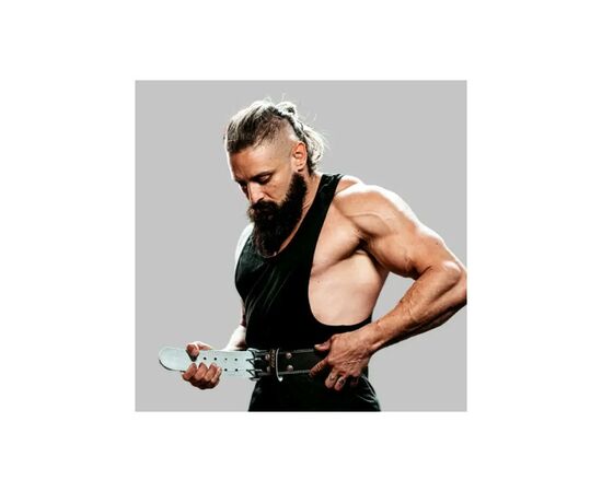 Атлетический пояс RDX 4 шкіряний Black Gold M (WBS-4RB-M), изображение 6 Атлетический пояс RDX 4 шкіряний Black Gold M (WBS-4RB-M), изображение 6