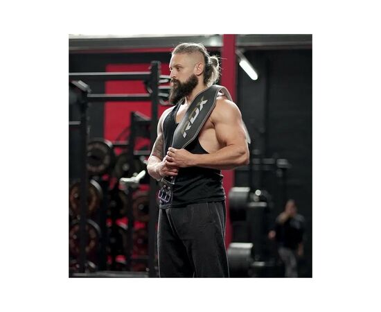 Атлетический пояс RDX 6 шкіряний Black Gold 2XL (WBS-6RB-2XL), изображение 8 Атлетический пояс RDX 6 шкіряний Black Gold 2XL (WBS-6RB-2XL), изображение 8