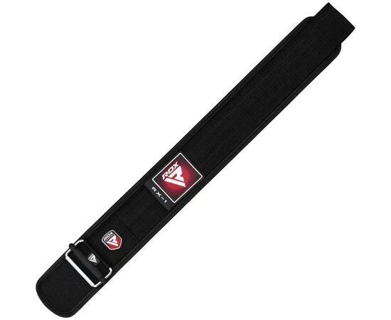 Атлетический пояс RDX RX1 Weight Lifting Belt Black M (WBS-RX1B-M), изображение 7 Атлетический пояс RDX RX1 Weight Lifting Belt Black M (WBS-RX1B-M), изображение 7