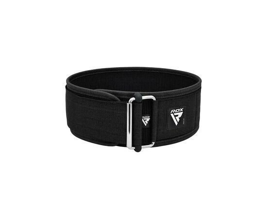 Атлетический пояс RDX RX1 Weight Lifting Belt Black S (WBS-RX1B-S), изображение 4 Атлетический пояс RDX RX1 Weight Lifting Belt Black S (WBS-RX1B-S), изображение 4
