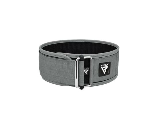 Атлетический пояс RDX RX1 Weight Lifting Belt Grey L (WBS-RX1G-L), изображение 3 Атлетический пояс RDX RX1 Weight Lifting Belt Grey L (WBS-RX1G-L), изображение 3