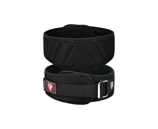 Атлетический пояс RDX RX4 EVA Curve неопреновий Black XL (WBE-RX4B-XL), изображение 4 Атлетический пояс RDX RX4 EVA Curve неопреновий Black XL (WBE-RX4B-XL), изображение 4
