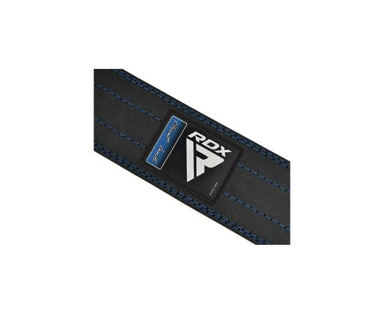 Атлетический пояс RDX для пауерліфтингу RD1 шкіряний Blue XL (WPB-RD1U-XL), изображение 4 Атлетический пояс RDX для пауерліфтингу RD1 шкіряний Blue XL (WPB-RD1U-XL), изображение 4