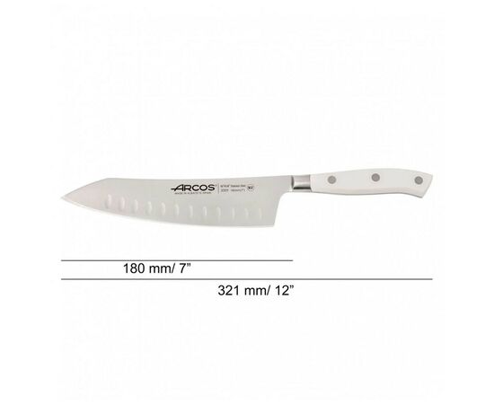 Кухонный нож Arcos Riviera Кіріцуке 180 мм White (233124), изображение 2 Кухонный нож Arcos Riviera Кіріцуке 180 мм White (233124), изображение 2