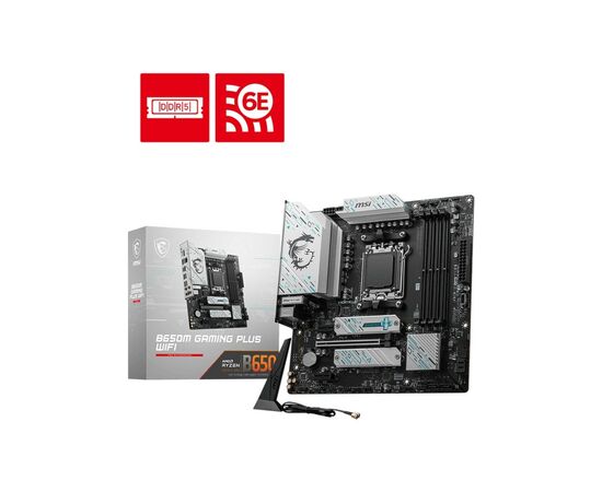 Материнская плата MSI B650M GAMING PLUS WIFI, изображение 5 Материнская плата MSI B650M GAMING PLUS WIFI, изображение 5