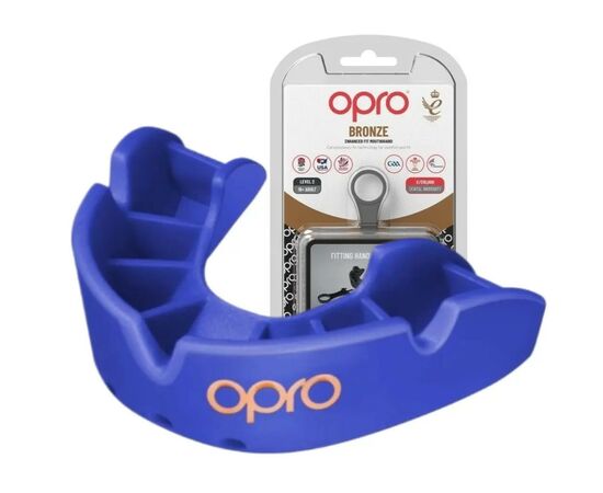 Капа Opro Bronze доросла Blue 102500002 (Bronze_Blue)