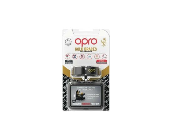 Капа Opro Gold UFC доросла Black/Gold 102516001 (UFC_Gold_Black/Gold), изображение 5 Капа Opro Gold UFC доросла Black/Gold 102516001 (UFC_Gold_Black/Gold), изображение 5