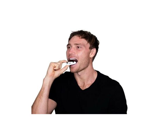 Капа Opro Silver доросла White/Black 102502005 (Silver_White/Black), изображение 3