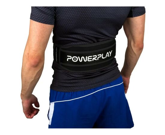 Атлетический пояс PowerPlay неопреновий 5546 Black XL (PP_5546_XL_ Black), изображение 5 Атлетический пояс PowerPlay неопреновий 5546 Black XL (PP_5546_XL_ Black), изображение 5