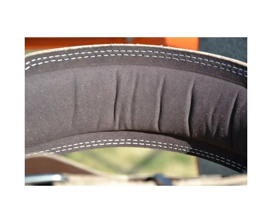Атлетический пояс MadMax MFB-246 Full leather шкіряний Chocolate brown XXL (MFB-246_XXL), изображение 3 Атлетический пояс MadMax MFB-246 Full leather шкіряний Chocolate brown XXL (MFB-246_XXL), изображение 3