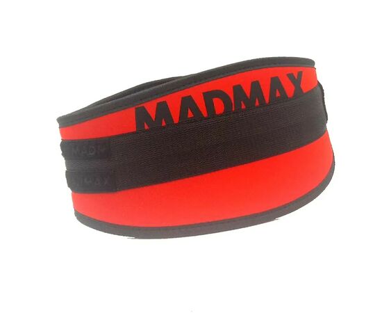 Атлетический пояс MadMax MFB-421 Simply the Best неопреновий Red S (MFB-421-RED_S), изображение 2 Атлетический пояс MadMax MFB-421 Simply the Best неопреновий Red S (MFB-421-RED_S), изображение 2