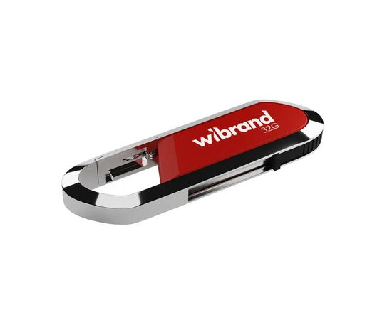 USB флеш накопичувач Wibrand 32GB Aligator Red USB 2.0 (WI2.0/AL32U7DR)