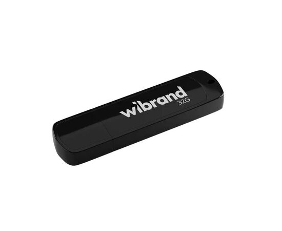 USB флеш накопичувач Wibrand 32GB Grizzly Black USB 2.0 (WI2.0/GR32P3B)