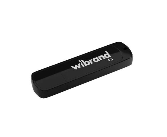 USB флеш накопитель Wibrand 4GB Grizzly Black USB 2.0 (WI2.0/GR4P3B)
