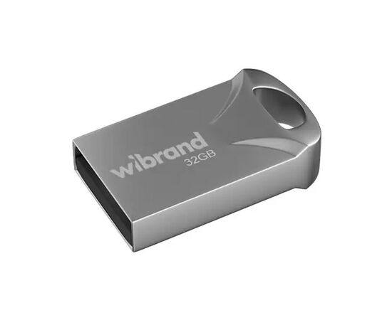 USB флеш накопичувач Wibrand 32GB Hawk Silver USB 2.0 (WI2.0/HA32M1S)