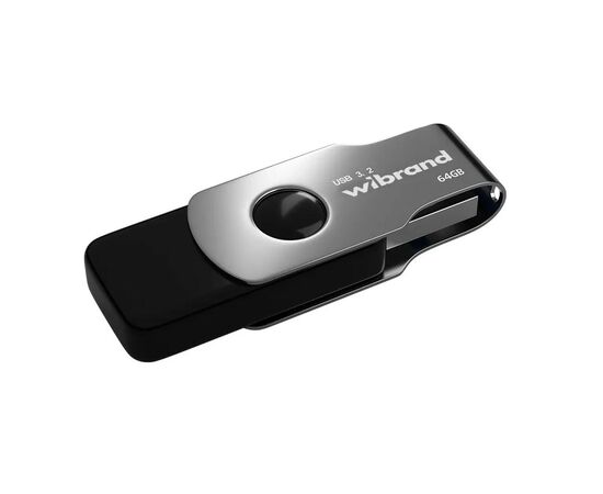 USB флеш накопитель Wibrand 64GB Lizard Black USB 3.2 Gen 1 (USB 3.0) (WI3.2/LI64P9B), изображение 2 USB флеш накопитель Wibrand 64GB Lizard Black USB 3.2 Gen 1 (USB 3.0) (WI3.2/LI64P9B), изображение 2