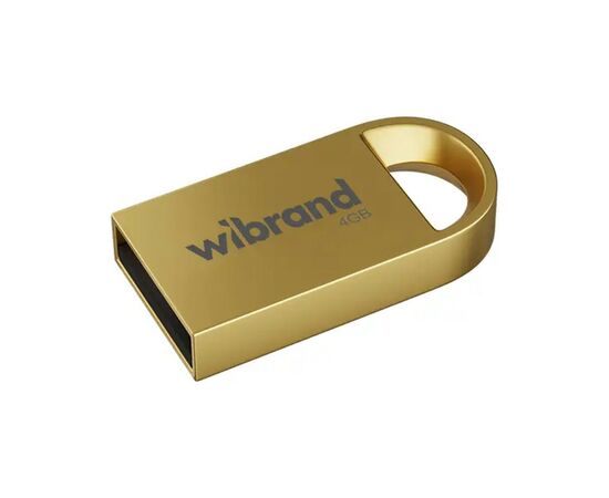 USB флеш накопитель Wibrand 4GB lynx Gold USB 2.0 (WI2.0/LY4M2G)
