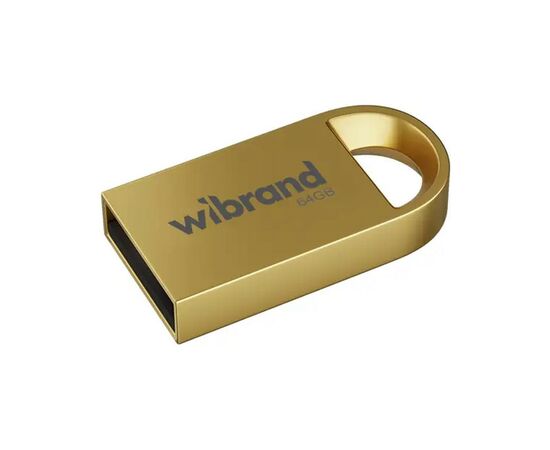 USB флеш накопичувач Wibrand 64GB lynx Gold USB 2.0 (WI2.0/LY64M2G)