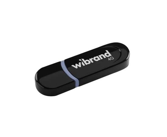 USB флеш накопичувач Wibrand 4GB Panther Black USB 2.0 (WI2.0/PA4P2B)