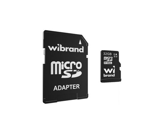 Карта пам'яті Wibrand 32GB microSD class 10 UHS-I U3 (WICDHU3/32GB-A)