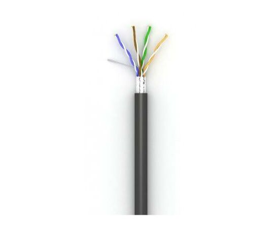 Кабель сетевой OK-Net F/UTP-cat.6, 305м, внешний (КППЭ-ВП (250) 4*2*0,57)