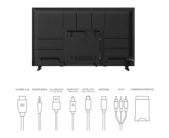Телевизор THOMSON 40FD2S13, изображение 6 Телевизор THOMSON 40FD2S13, изображение 6