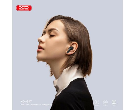 Наушники XO G17 ANC+ENC Black (XO-G17BK), изображение 7 Наушники XO G17 ANC+ENC Black (XO-G17BK), изображение 7