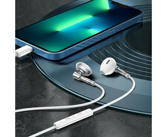 Наушники XO EP61 Lightning&Bluetooth Silver (EP61-SL), изображение 3 Наушники XO EP61 Lightning&Bluetooth Silver (EP61-SL), изображение 3