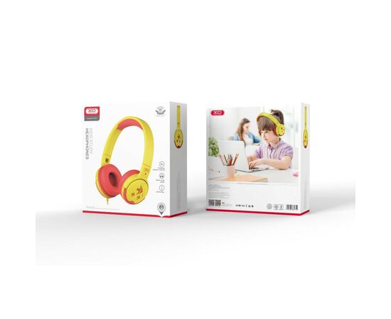 Наушники XO EP47 Red-Yellow (XO-EP47RD), изображение 3 Наушники XO EP47 Red-Yellow (XO-EP47RD), изображение 3