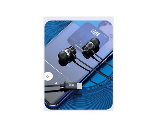 Наушники XO EP56 Type-C Black (XO-EP56BK), изображение 4 Наушники XO EP56 Type-C Black (XO-EP56BK), изображение 4