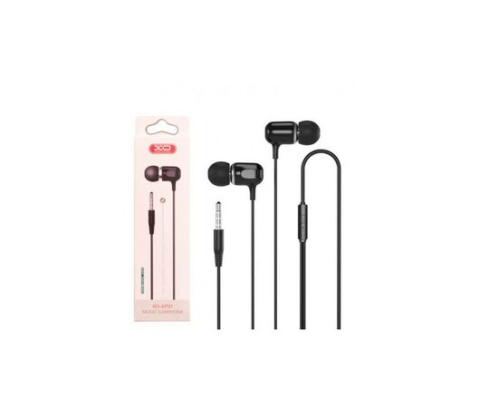 Наушники XO EP31 Black (XO-EP31BK), изображение 2 Наушники XO EP31 Black (XO-EP31BK), изображение 2
